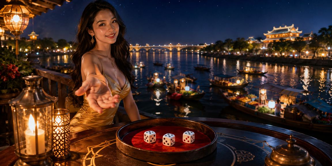 Người chơi thử vận may Tài Xỉu tại khu vực bờ biển Huế